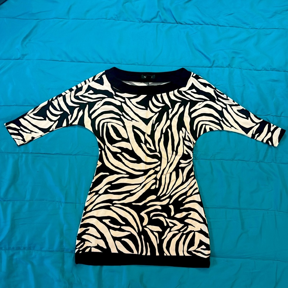 White House Black Market slinky sheath dress.
